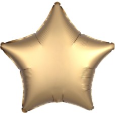 Balloon star satin luxury gold